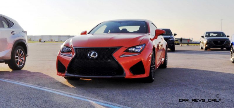 Track Drive Review - 2015 Lexus RCF Is Roaring Delight Around Autobahn Country Club 3