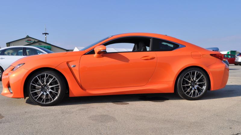 Track Drive Review - 2015 Lexus RCF Is Roaring Delight Around Autobahn Country Club 30