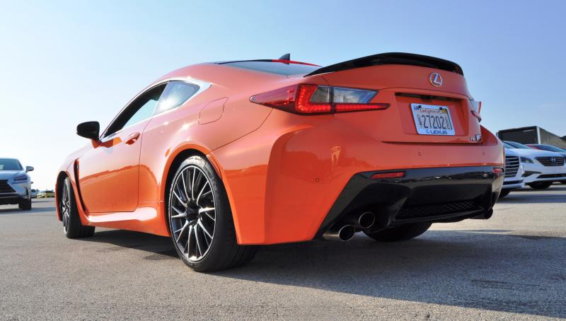 Track Drive Review - 2015 Lexus RCF Is Roaring Delight Around Autobahn Country Club 31