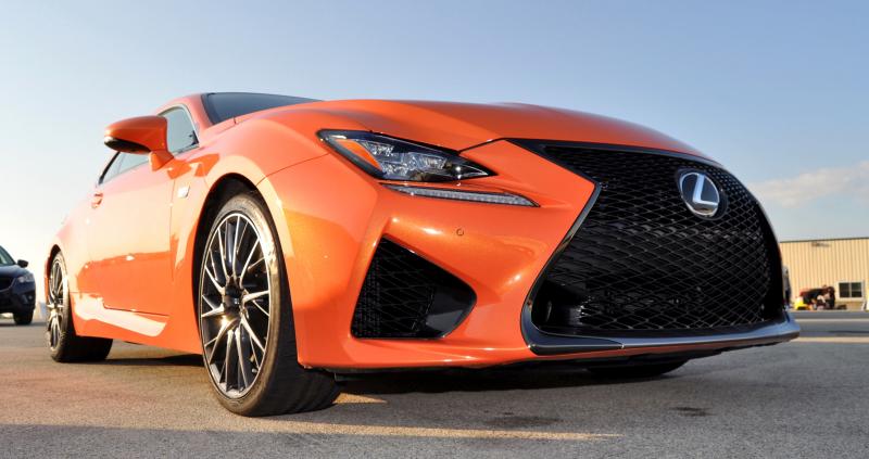 Track Drive Review - 2015 Lexus RCF Is Roaring Delight Around Autobahn Country Club 7