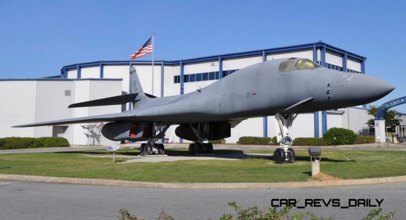 Travel Adventures - Robins AFB Aviation Hall of Fame - B1 Bomber 1