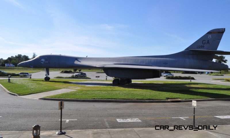 Travel Adventures - Robins AFB Aviation Hall of Fame - B1 Bomber 11
