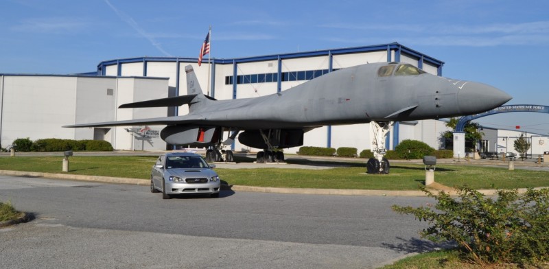 Travel Adventures - Robins AFB Aviation Hall of Fame - B1 Bomber 12