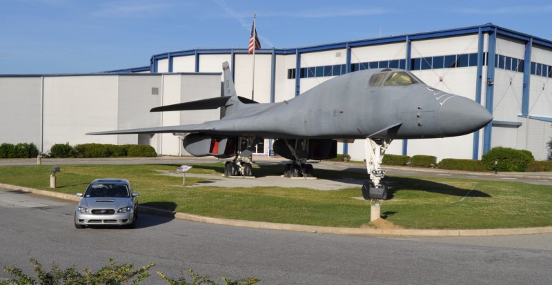 Travel Adventures - Robins AFB Aviation Hall of Fame - B1 Bomber 13