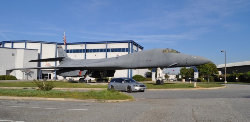 Travel Adventures - Robins AFB Aviation Hall of Fame - B1 Bomber 15