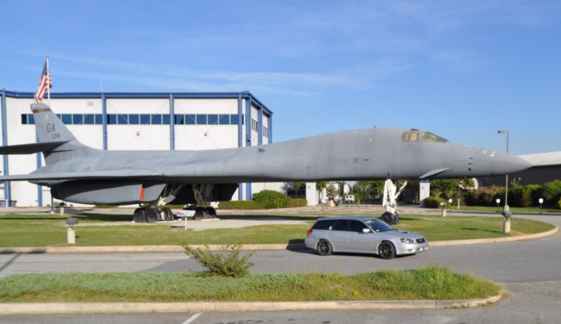 Travel Adventures - Robins AFB Aviation Hall of Fame - B1 Bomber 16