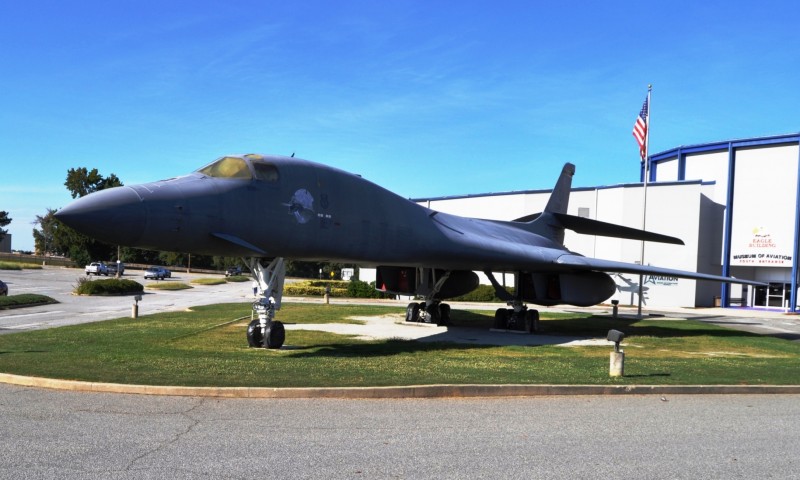 Travel Adventures - Robins AFB Aviation Hall of Fame - B1 Bomber 2