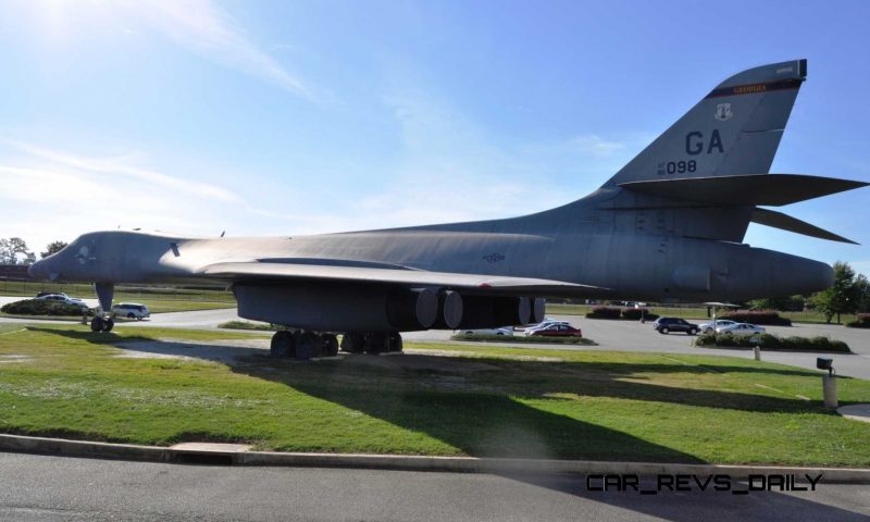 Travel Adventures - Robins AFB Aviation Hall of Fame - B1 Bomber 22