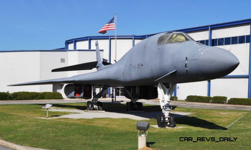 Travel Adventures - Robins AFB Aviation Hall of Fame - B1 Bomber 26