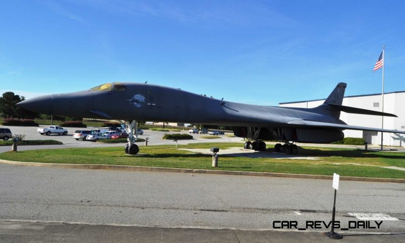 Travel Adventures - Robins AFB Aviation Hall of Fame - B1 Bomber 3