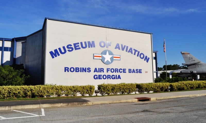 Travel Adventures - Robins AFB Aviation Hall of Fame - B1 Bomber 7