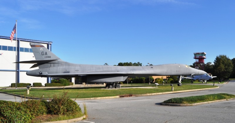 Travel Adventures - Robins AFB Aviation Hall of Fame - B1 Bomber 9