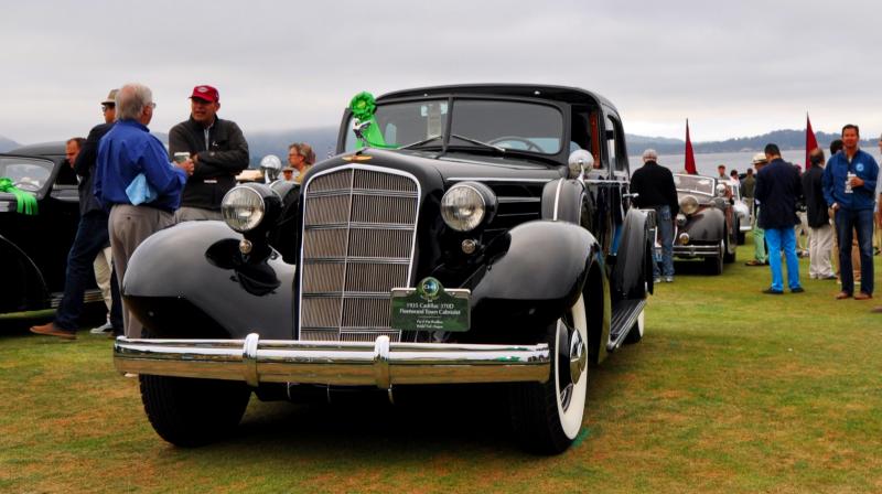 1935 Cadillac 370D Fleetwood V12 Town Cabriolet 11