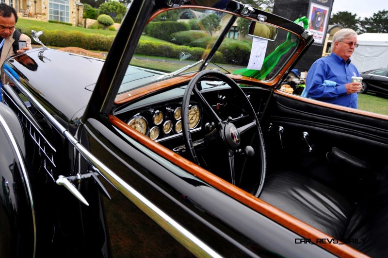 1935 Cadillac 370D Fleetwood V12 Town Cabriolet 32