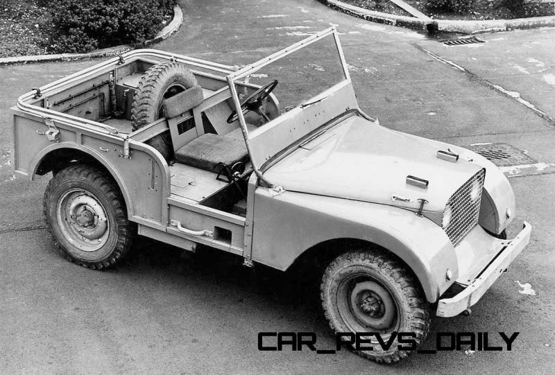 1947 Land Rover Prototype with centre Steering C-228937