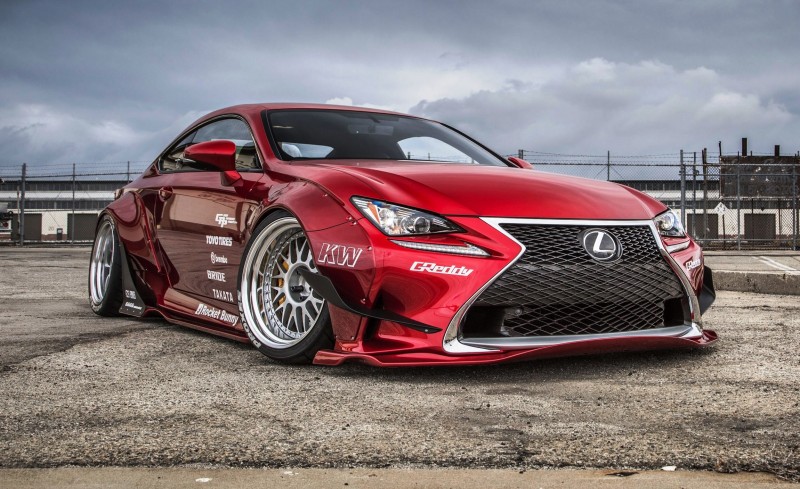 2015 Lexus RC350 F Sport Rocketbunny Widebody  1