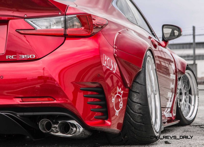 2015 Lexus RC350 F Sport Rocketbunny Widebody  14