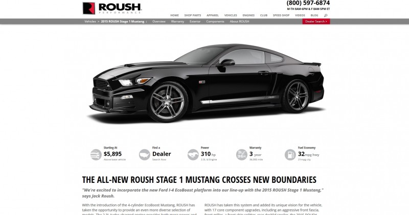 2015 ROUSH Mustang 2