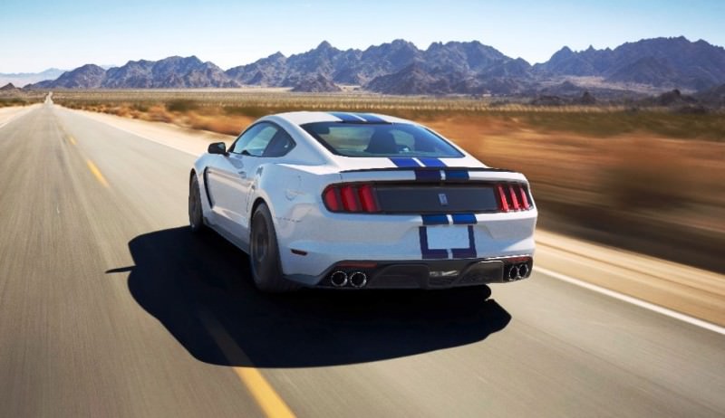 2016 SHELBY GT350 Mustang White 133