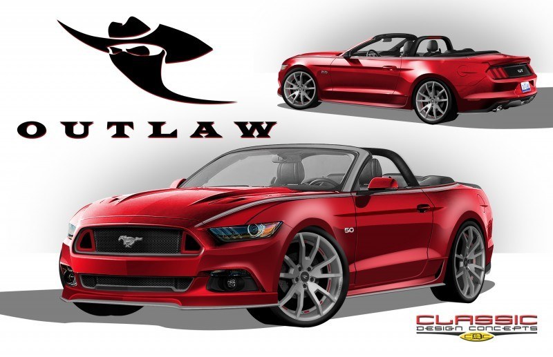 Classic Design Concepts Outlaw Mustang