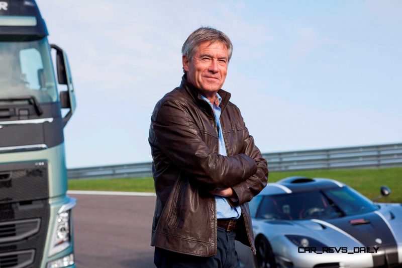 Fifth Gear's Tiff Needell Presents - Volvo FH Truck vs Koenigsegg One1 4