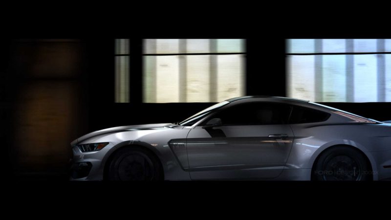 The All-new Shelby GT350 Mustang CGI image