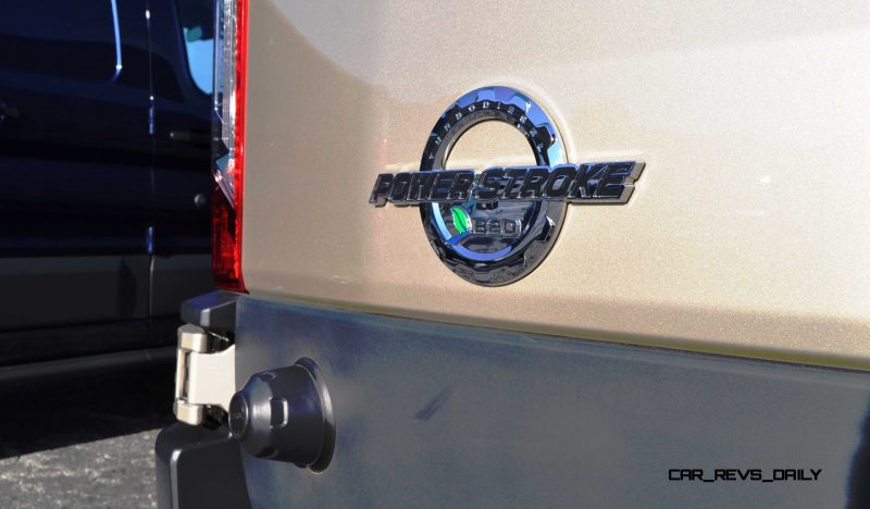 HD Track Drive Review - 2015 Ford Transit PowerStroke Diesel High-Roof, Long-Box Cargo Van 28
