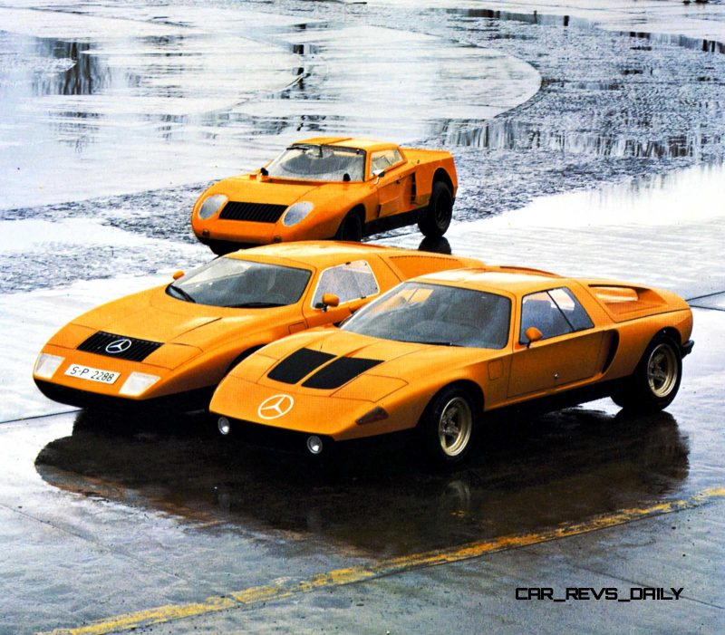 1969 Mercedes-Benz C111 and 1970 C111-II 23
