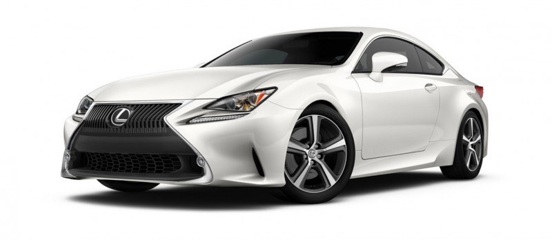 2015 Lexus RC350 Colors Visualizer + F Sport vs Standard 1