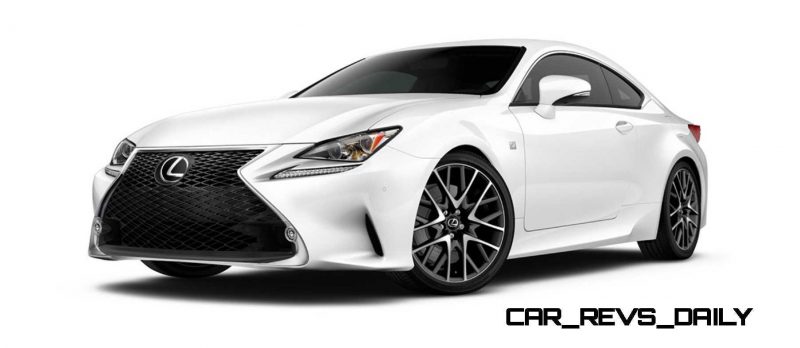 2015 Lexus RC350 Colors Visualizer + F Sport vs Standard 10