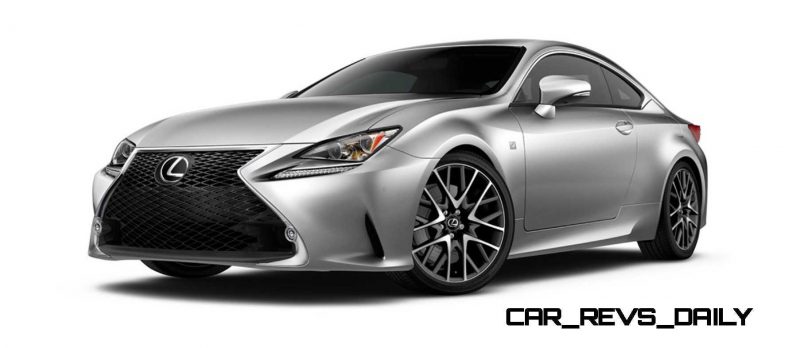 2015 Lexus RC350 Colors Visualizer + F Sport vs Standard 12