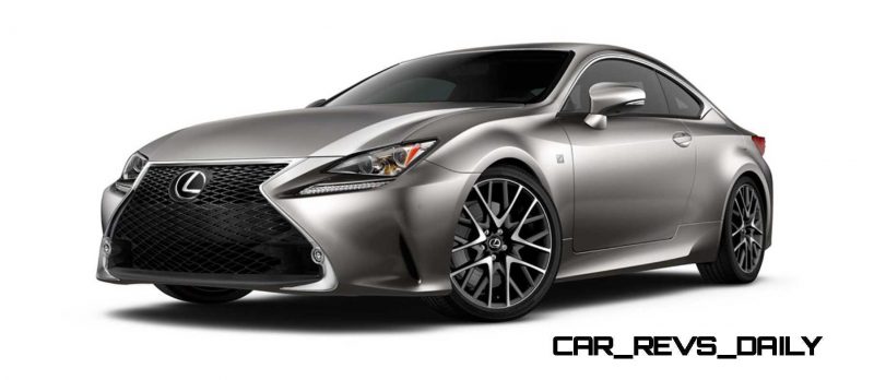 2015 Lexus RC350 Colors Visualizer + F Sport vs Standard 13