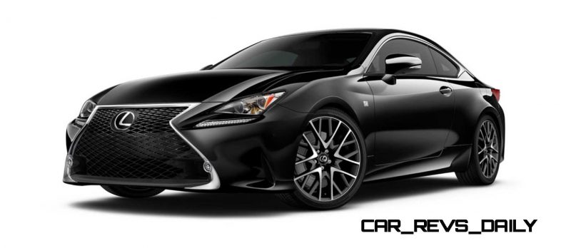 2015 Lexus RC350 Colors Visualizer + F Sport vs Standard 14