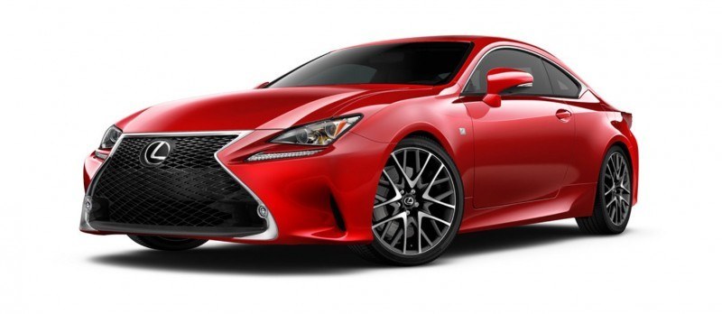 2015 Lexus RC350 Colors Visualizer + F Sport vs Standard 15