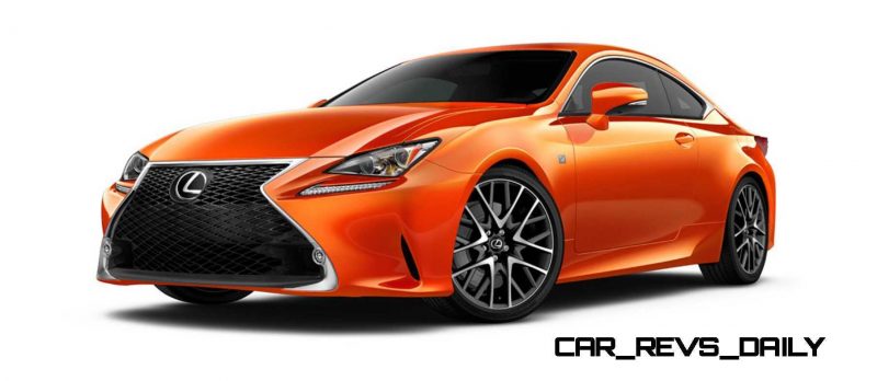 2015 Lexus RC350 Colors Visualizer + F Sport vs Standard 16