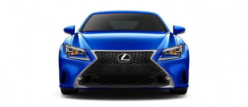 2015 Lexus RC350 Colors Visualizer + F Sport vs Standard 34