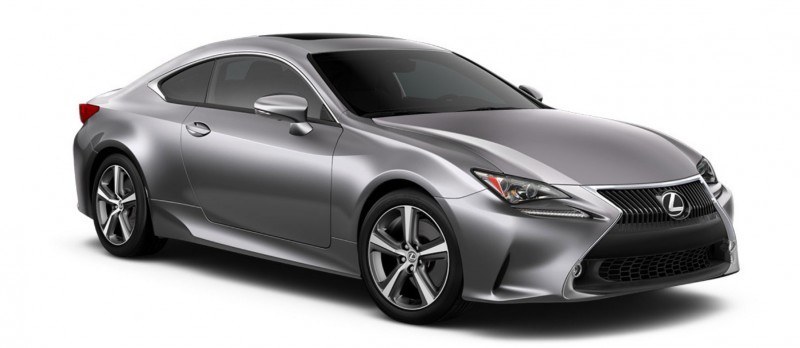 2015 Lexus RC350 Colors Visualizer + F Sport vs Standard 36