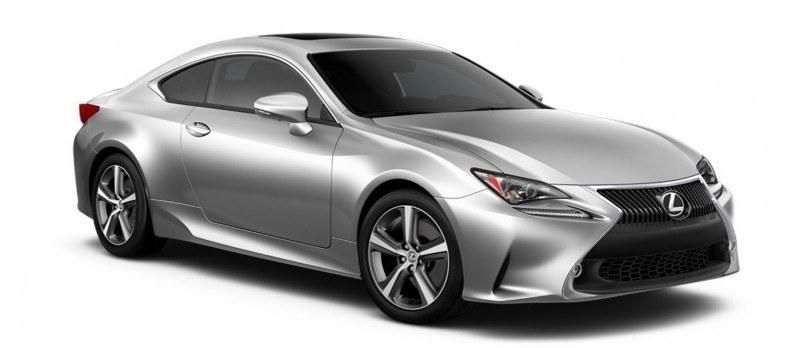 2015 Lexus RC350 Colors Visualizer + F Sport vs Standard 39