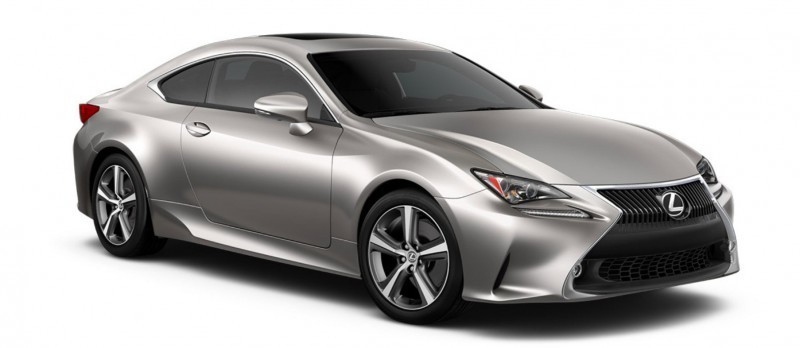 2015 Lexus RC350 Colors Visualizer + F Sport vs Standard 40