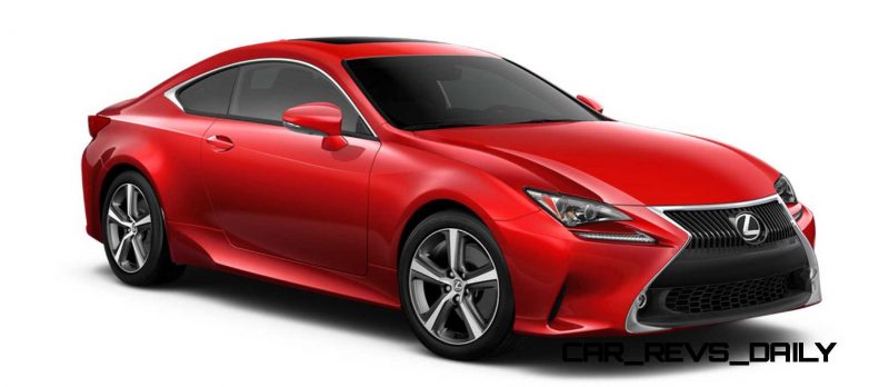 2015 Lexus RC350 Colors Visualizer + F Sport vs Standard 42