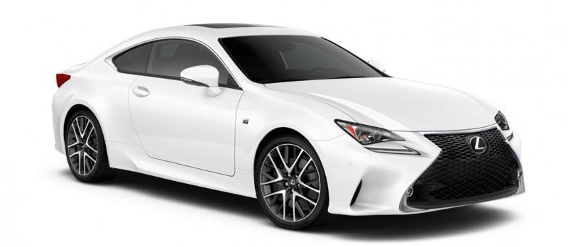 2015 Lexus RC350 Colors Visualizer + F Sport vs Standard 44