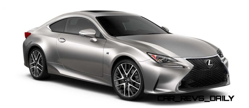 2015 Lexus RC350 Colors Visualizer + F Sport vs Standard 47