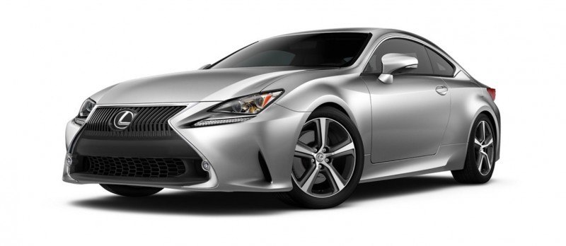 2015 Lexus RC350 Colors Visualizer + F Sport vs Standard 5