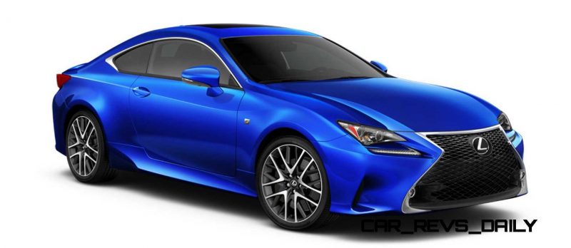 2015 Lexus RC350 Colors Visualizer + F Sport vs Standard 51