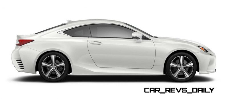 2015 Lexus RC350 Colors Visualizer + F Sport vs Standard 52