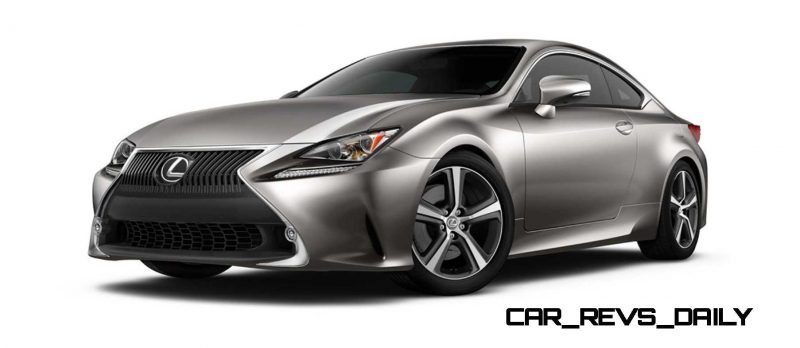 2015 Lexus RC350 Colors Visualizer + F Sport vs Standard 6