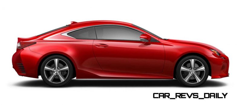 2015 Lexus RC350 Colors Visualizer + F Sport vs Standard 61