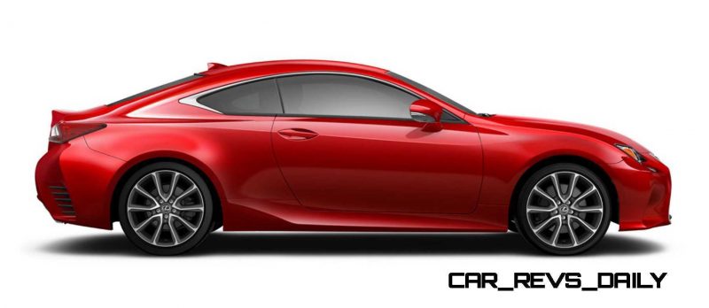 2015 Lexus RC350 Colors Visualizer + F Sport vs Standard 62