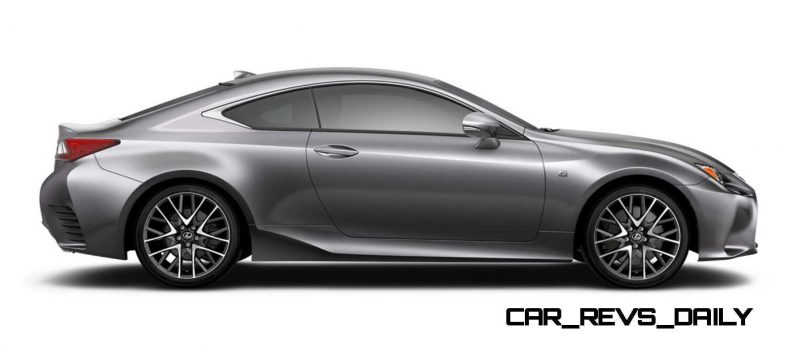 2015 Lexus RC350 Colors Visualizer + F Sport vs Standard 64