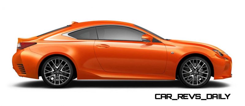 2015 Lexus RC350 Colors Visualizer + F Sport vs Standard 69